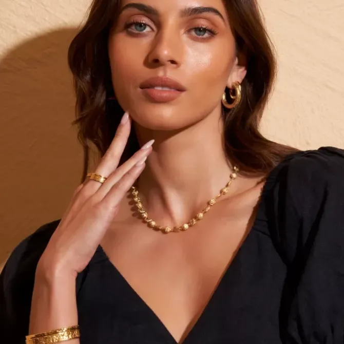 Arms of Eve Jewellery|Jewellery>Olivia Gold Cuff Bracelet