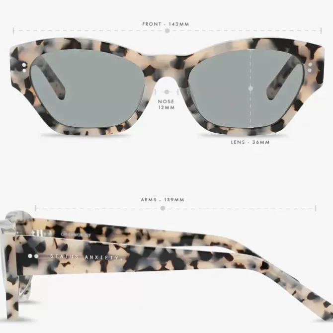Status Anxiety Eyewear>Otherworldly - White Tort