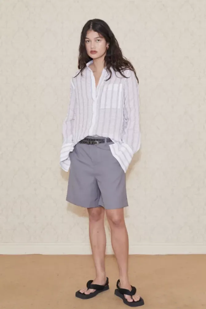 Blanca Shirts>Pala Shirt - White