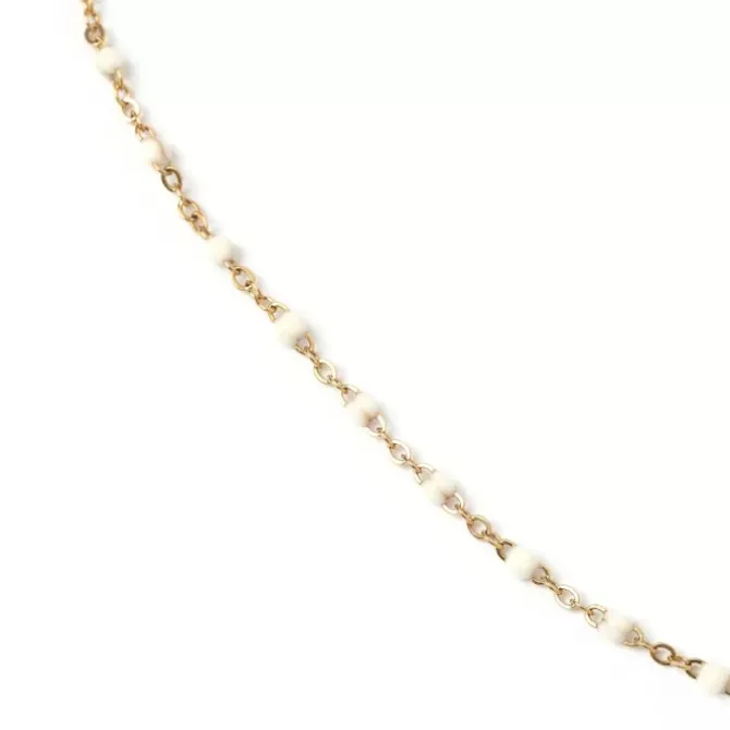 Arms of Eve Jewellery|Jewellery>Peggy Gold And Enamel Necklace - Vanilla
