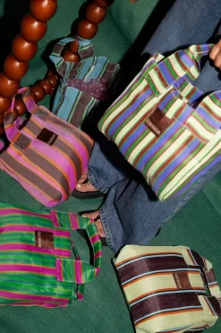 Eau Bags Handbags>Petite - Pistachio & Chocolate