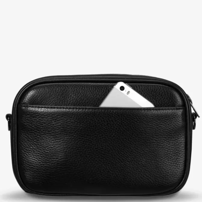 Status Anxiety Handbags>Plunder with Webbed Strap - Black