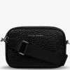 Status Anxiety Handbags>Plunder with Webbed Strap - Black Bubble