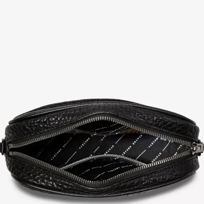 Status Anxiety Handbags>Plunder with Webbed Strap - Black Bubble