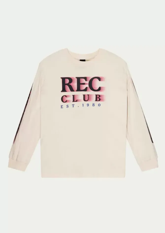 P.E Nation Tops|Activewear>Rally LS Tee - Whisper White