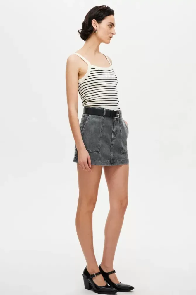 Neuw Denim Tanks>Resort Stripe Tank