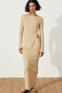 Zulu and Zephyr Tops|Knits>Sand Rib Knit Top