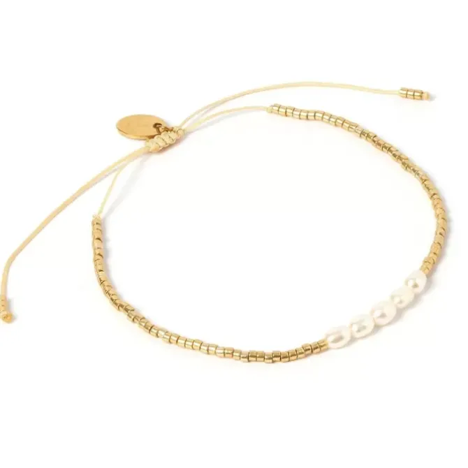 Arms of Eve Jewellery|Jewellery>Seline Gold and Pearl Bracelet