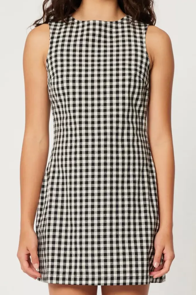 Rolla's Jeans Dresses>Shift Dress - Gingham
