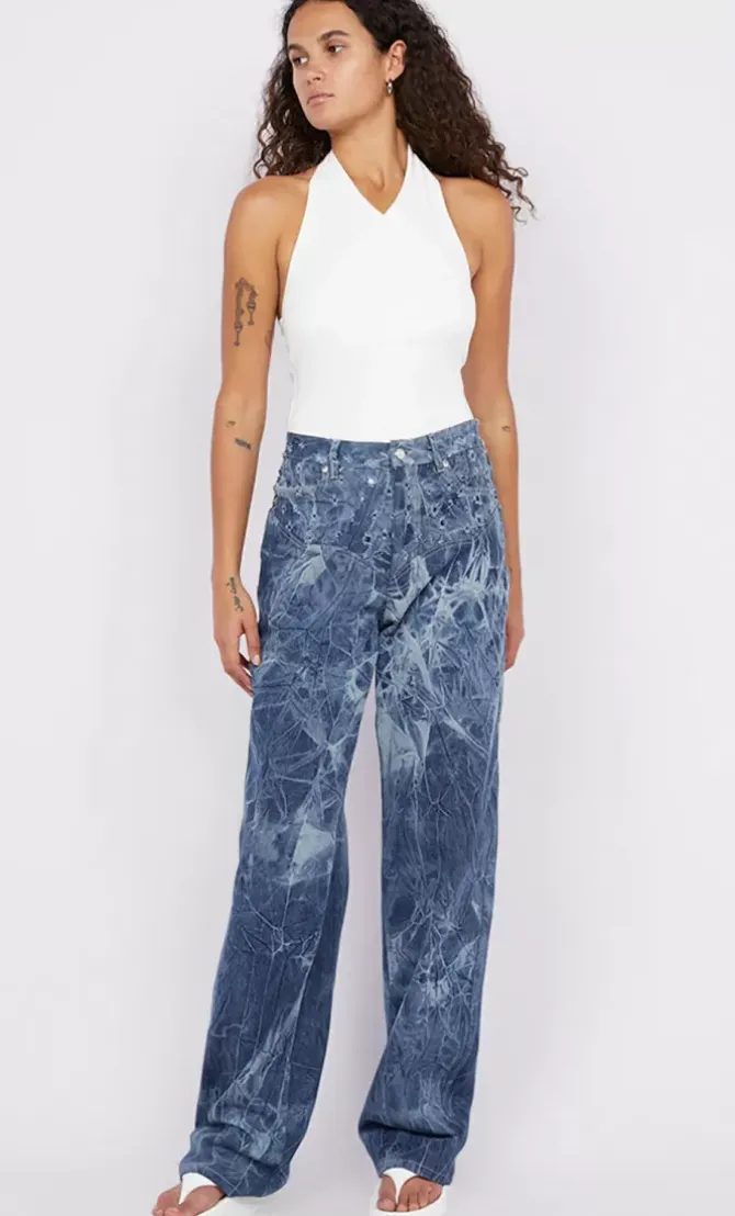 Bec + Bridge Tops>Sola Halter Bodysuit - Ivory