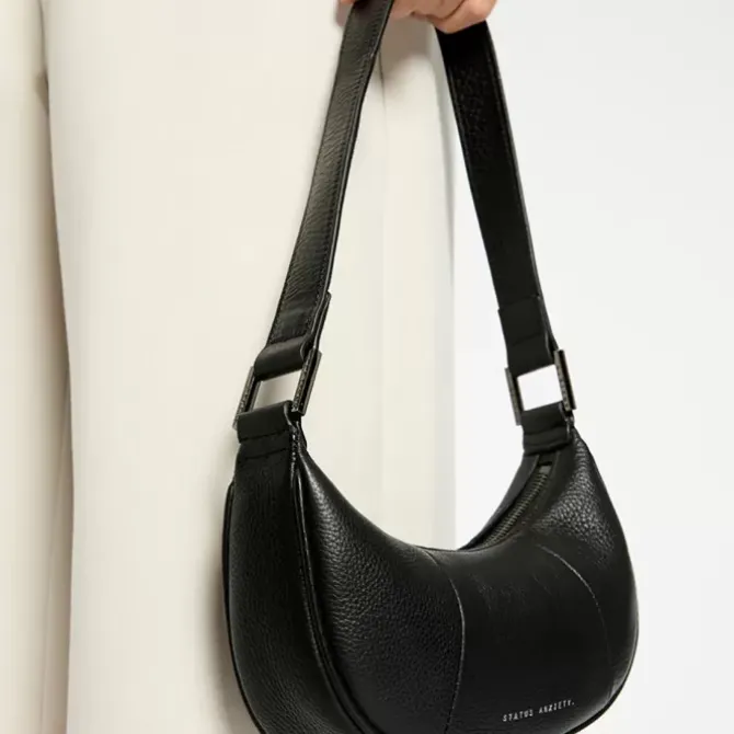 Status Anxiety Handbags>Solus - Black