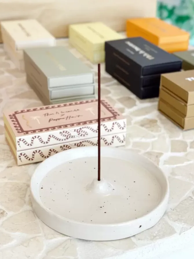 Golden Tribe Candles & Incense|Homewares>Speckled Incense Holder