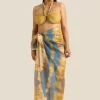 Soleil Soleil Scarves>Square Pareo - Tidal