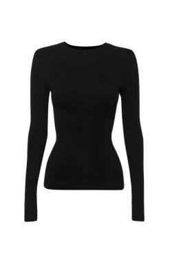Mossman Tops>The Brooklyn Top - Black