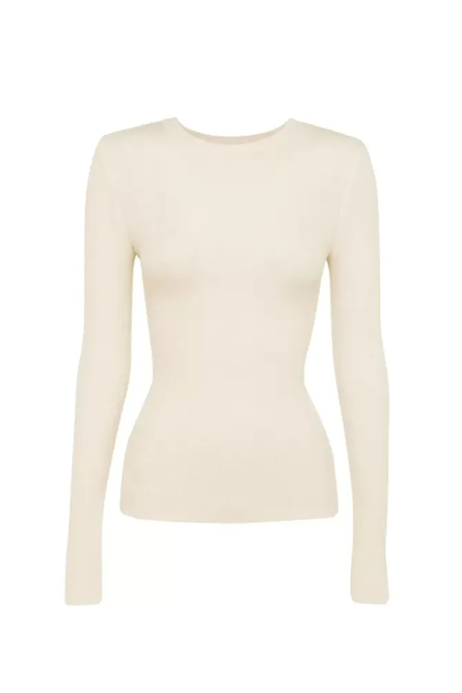 Mossman Tops>The Brooklyn Top - Natural