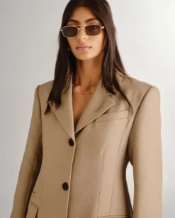 Luv Lou Eyewear>The Rocky - Shiny Gold