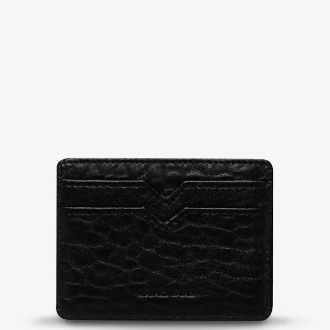 Status Anxiety Wallets>Together For Now - Black Bubble