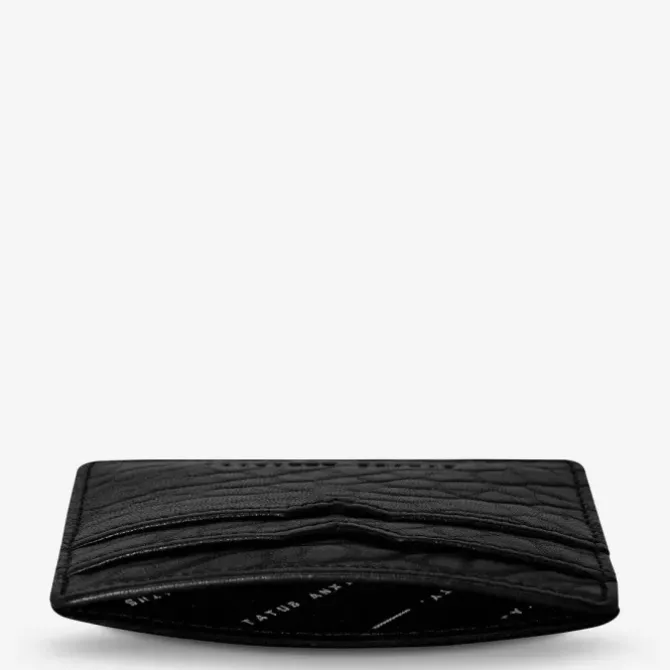 Status Anxiety Wallets>Together For Now - Black Bubble