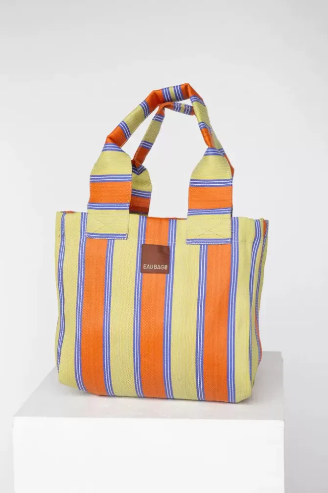 Eau Bags Handbags>Tote - Orange & Citrus