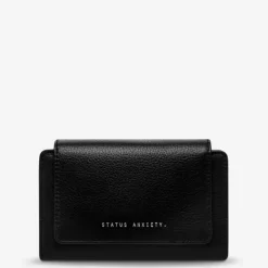 Status Anxiety Wallets>Visions - Black