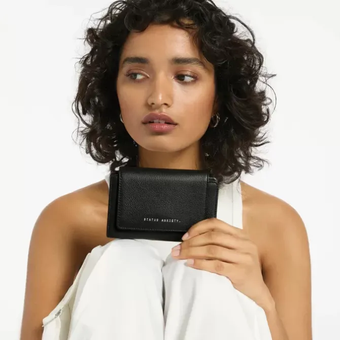 Status Anxiety Wallets>Visions - Black