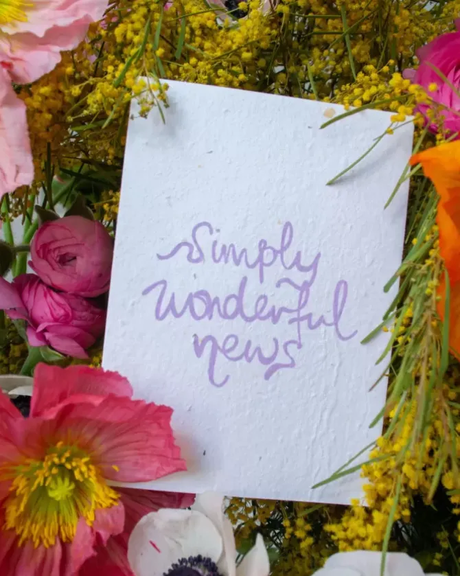 Studio Y Creative Cards>Wonderful News Card